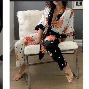 Farm Rio NWT’s mix Nanaju Jumpsuit sz S